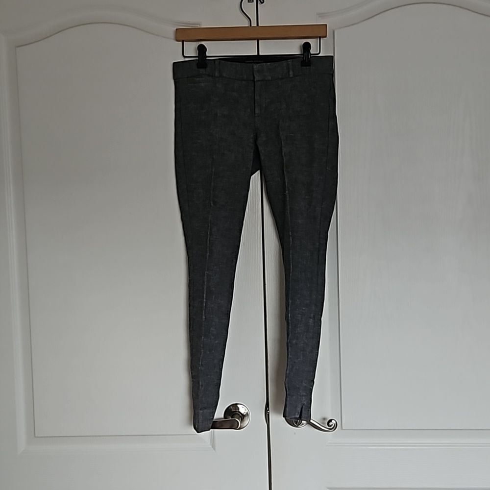 Banana Republic Low-Rise Casual Pants Gray 0